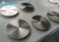 La fresatura di titanio soppressione i dischi piani rotondi il cad spesso Gr4 del metallo di 95mm