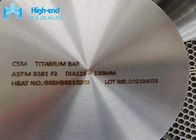 Resistenza alla trazione di forgia di titanio materiale del disco 1000MPA di ASTM B381 F2
