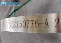 Mil T 9047 Ti6Al4V ha forgiato Ring Steel Alpha Beta di titanio
