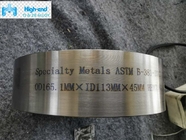 Anello senza cuciture forgiato caldo di titanio dell'anello ASTM B381 Gr1 della lega