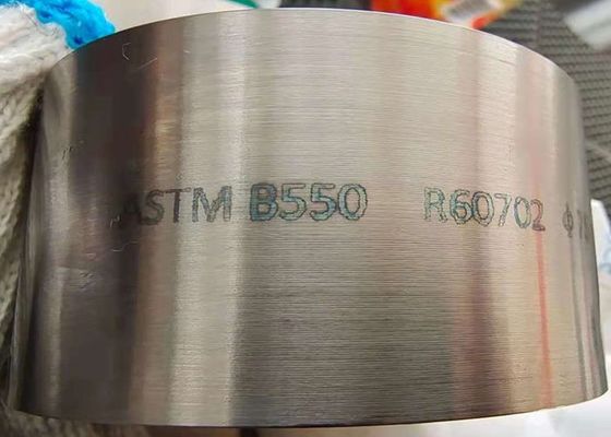 Zr 60702 anelli rotolati senza cuciture dell'anello ASTM B550 di pezzo fucinato dello zirconio